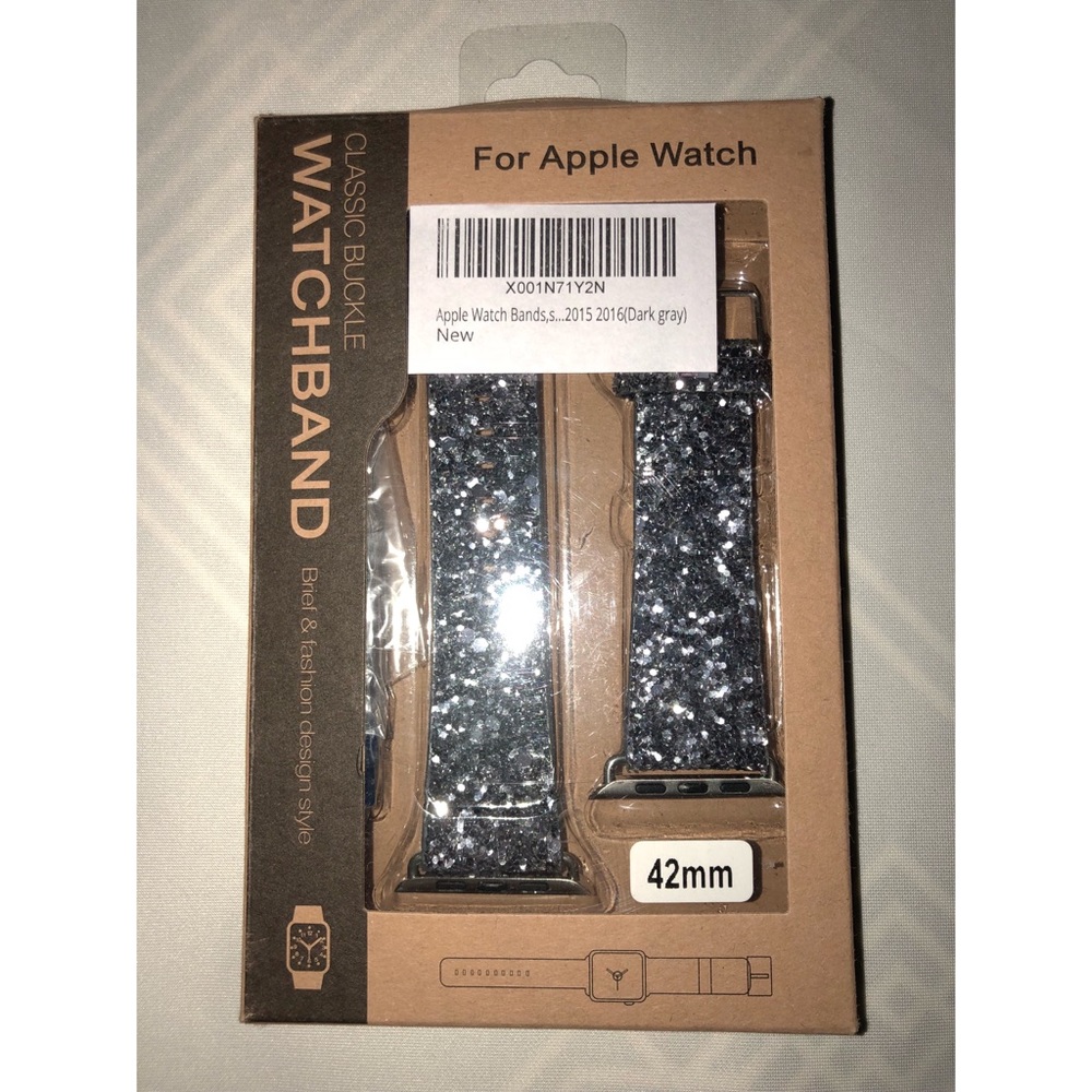 Glitter Apple Watch Band 🖤